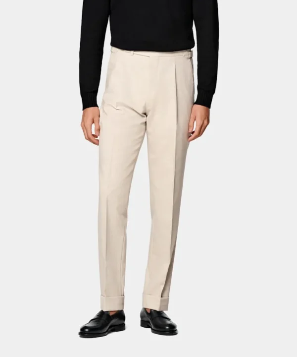 Suitsupply Pantalons*Pantalon Slim Leg Tapered sable