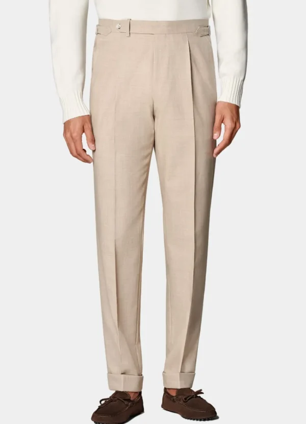 Suitsupply Pantalons*Pantalon Slim Leg Tapered sable