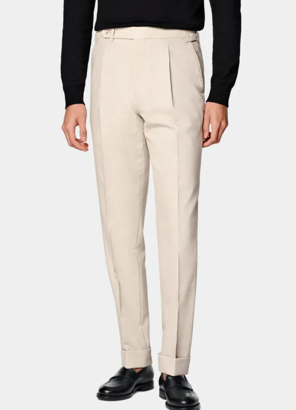 Suitsupply Pantalons*Pantalon Slim Leg Tapered sable