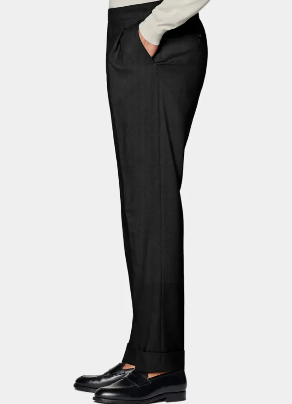 Suitsupply Pantalons*Pantalon Slim Leg Tapered noir