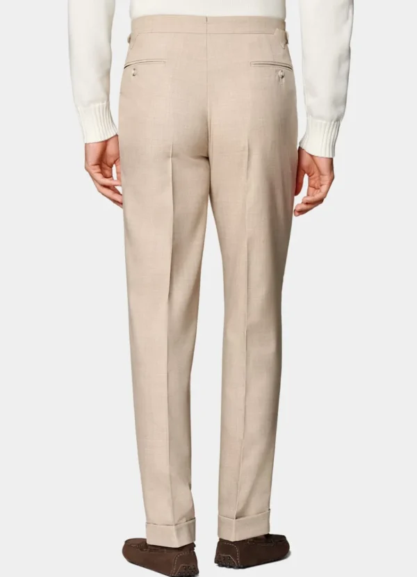 Suitsupply Pantalons*Pantalon Slim Leg Tapered sable