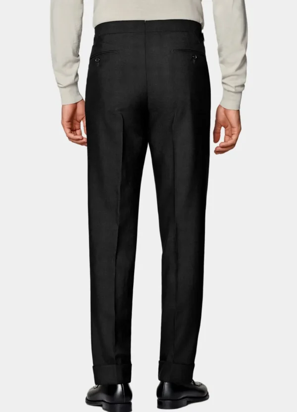 Suitsupply Pantalons*Pantalon Slim Leg Tapered noir