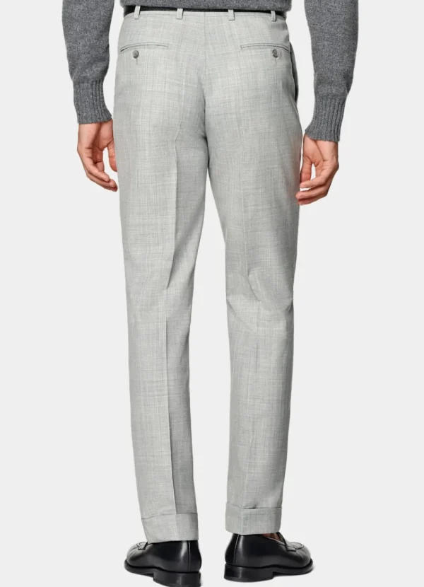 Suitsupply Pantalons*Pantalon Slim Leg Tapered gris clair