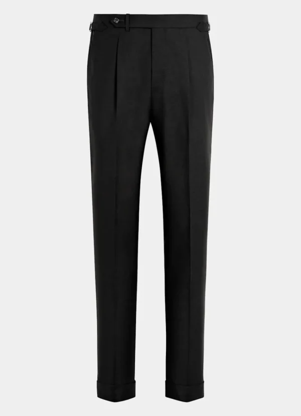 Suitsupply Pantalons*Pantalon Slim Leg Tapered noir