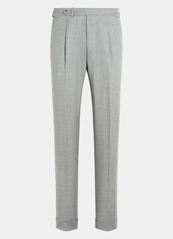 Suitsupply Pantalons*Pantalon Slim Leg Tapered gris clair