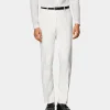 Suitsupply Pantalons*Pantalon Straight Leg blanc cassé