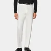 Suitsupply Pantalons*Pantalon Straight Leg blanc cassé