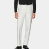 Suitsupply Pantalons*Pantalon Straight Leg blanc cassé