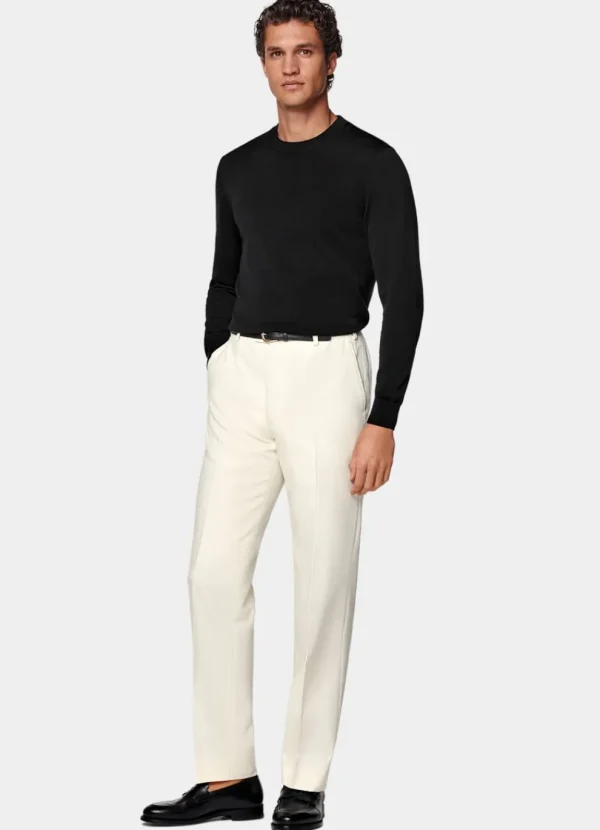 Suitsupply Pantalons*Pantalon Straight Leg blanc cassé