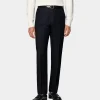 Suitsupply Pantalons*Pantalon Straight Leg bleu marine