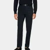 Suitsupply Pantalons*Pantalon Straight Leg bleu marine