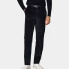 Suitsupply Pantalons*Pantalon Straight Leg bleu marine