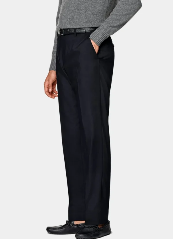 Suitsupply Pantalons*Pantalon Straight Leg bleu marine