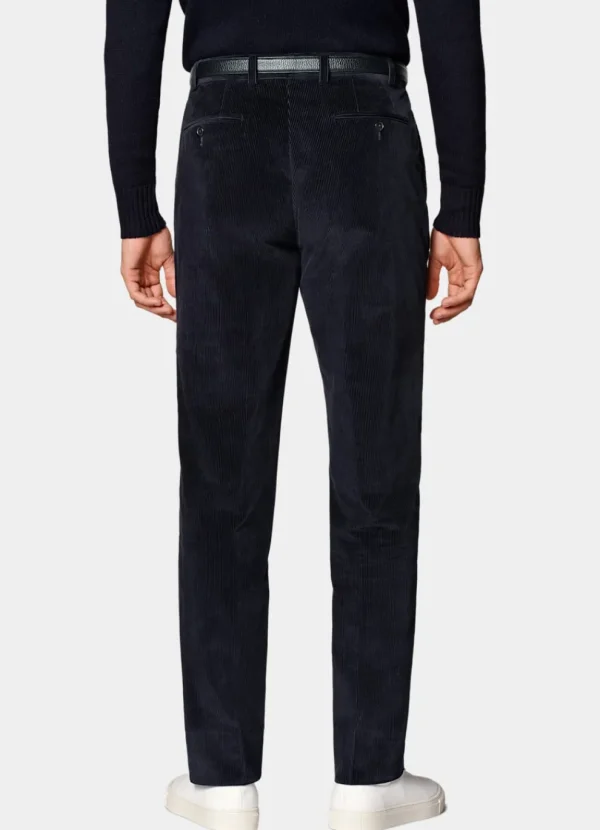 Suitsupply Pantalons*Pantalon Straight Leg bleu marine