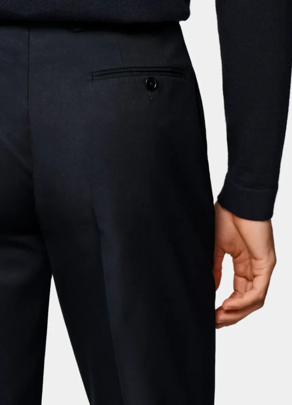 Suitsupply Pantalons*Pantalon Straight Leg bleu marine