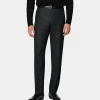 Suitsupply Pantalons*Pantalon Straight Leg gris foncé