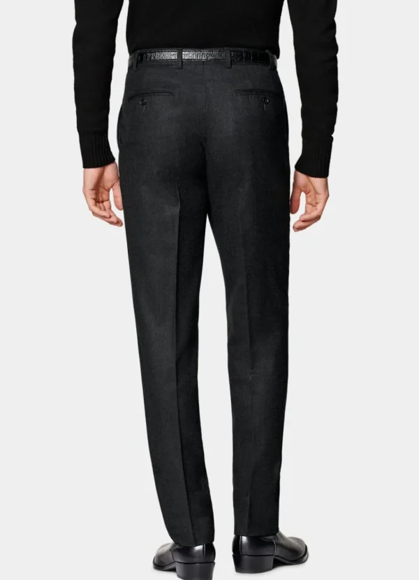 Suitsupply Pantalons*Pantalon Straight Leg gris foncé