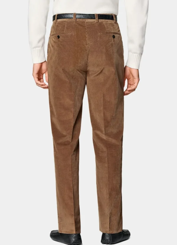 Suitsupply Pantalons*Pantalon Straight Leg marron moyen