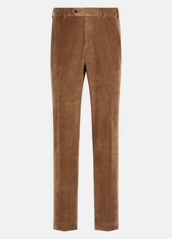 Suitsupply Pantalons*Pantalon Straight Leg marron moyen