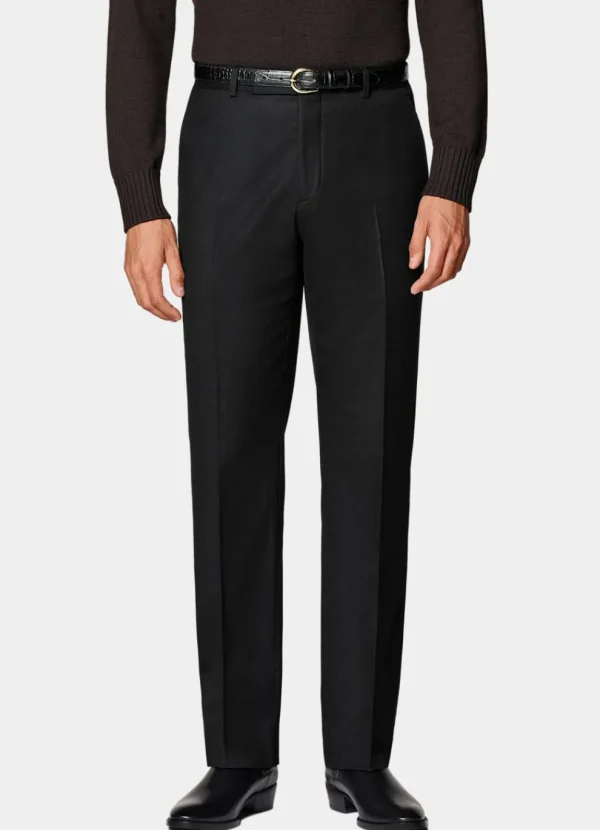 Suitsupply Pantalons*Pantalon Straight Leg noir