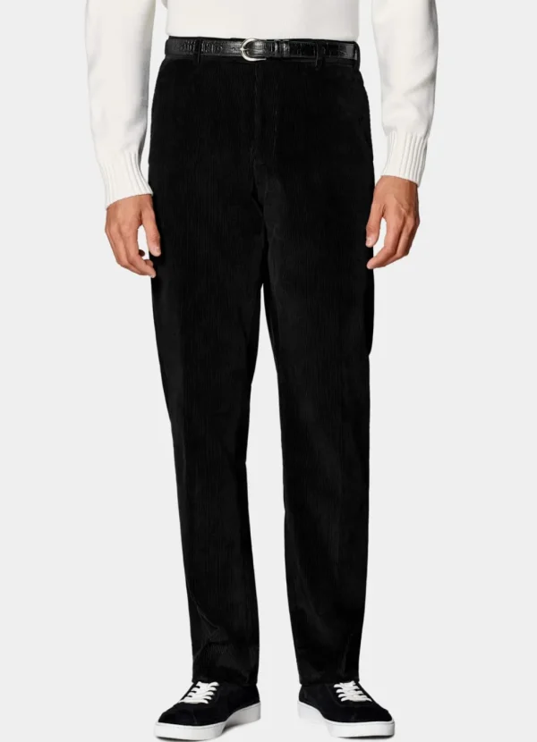 Suitsupply Pantalons*Pantalon Straight Leg noir