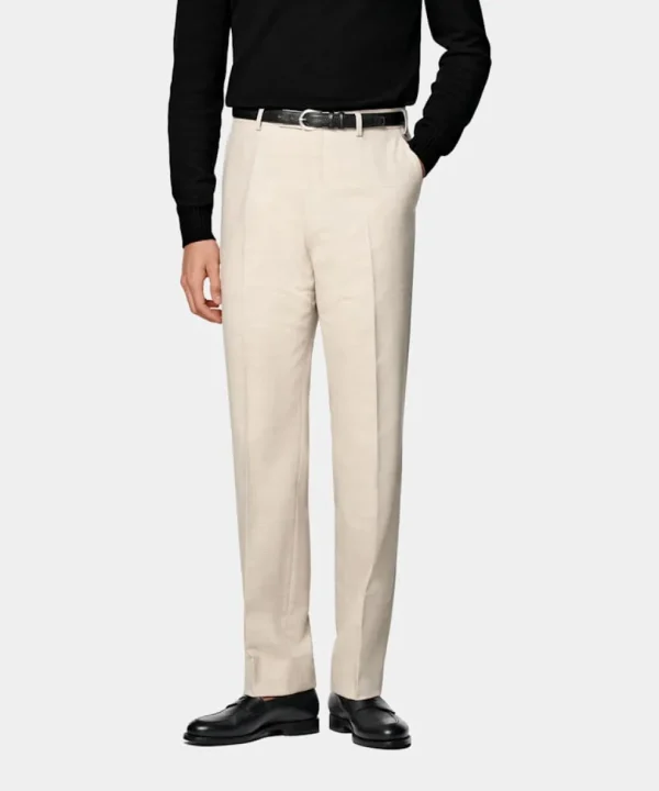 Suitsupply Pantalons*Pantalon Straight Leg sable