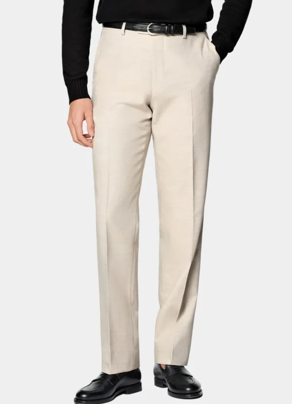 Suitsupply Pantalons*Pantalon Straight Leg sable