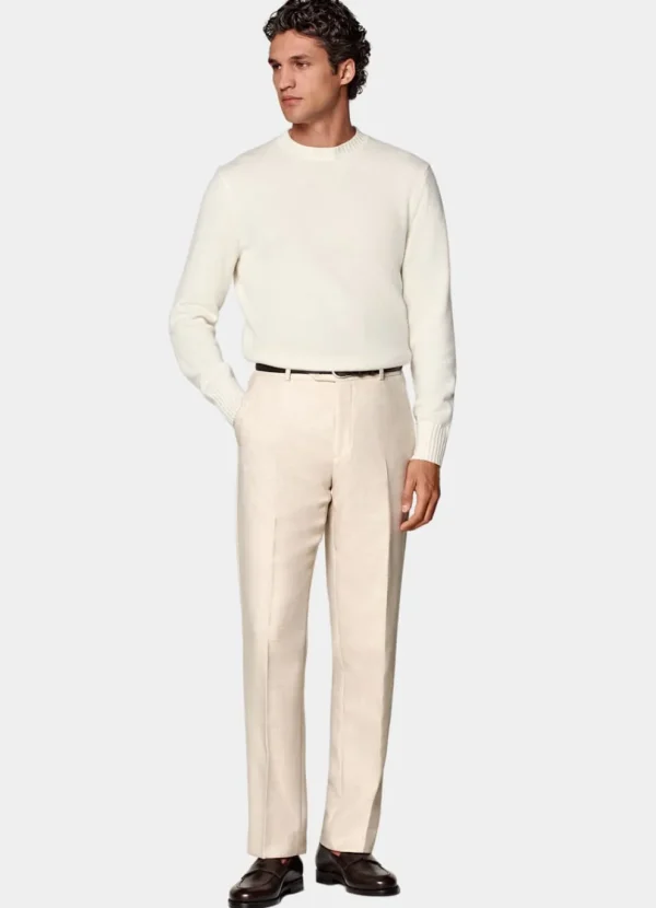 Suitsupply Pantalons*Pantalon Straight Leg sable