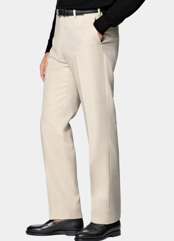 Suitsupply Pantalons*Pantalon Straight Leg sable