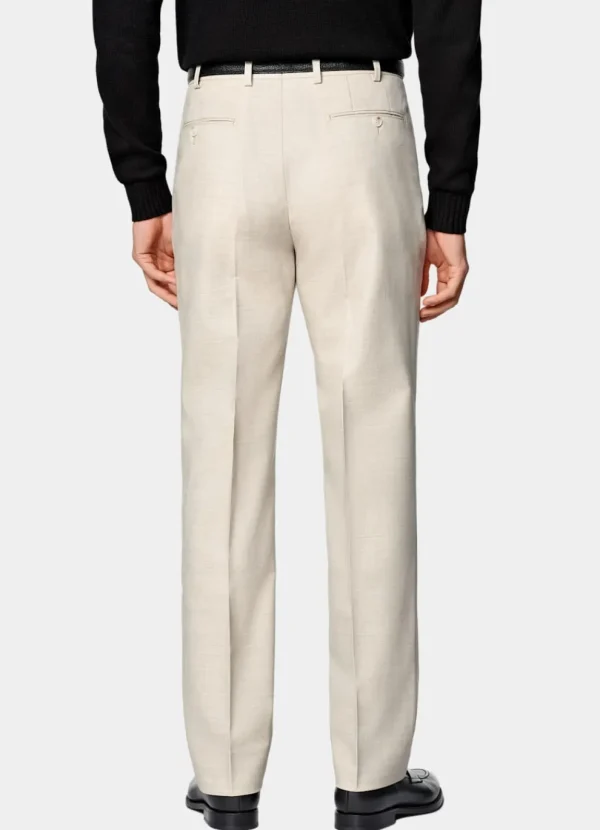 Suitsupply Pantalons*Pantalon Straight Leg sable