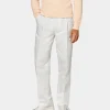 Suitsupply Pantalons*Pantalon Wide Leg Straight blanc