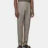 Suitsupply Pantalons*Pantalon Wide Leg Straight taupe