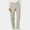 Suitsupply Pantalons*Pantalon Wide Leg Straight vert clair