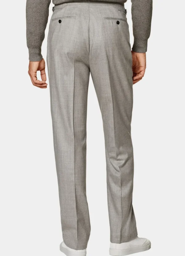 Suitsupply Pantalons*Pantalon Wide Leg Straight taupe