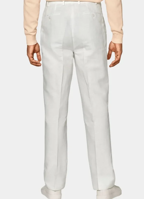 Suitsupply Pantalons*Pantalon Wide Leg Straight blanc