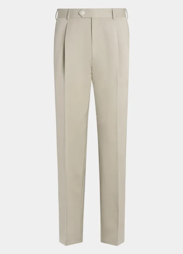 Suitsupply Pantalons*Pantalon Wide Leg Straight vert clair