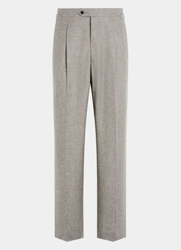 Suitsupply Pantalons*Pantalon Wide Leg Straight taupe