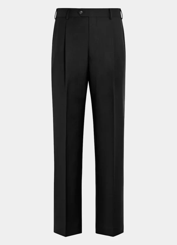 Suitsupply Pantalons*Pantalon Wide Leg Straight noir