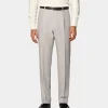 Suitsupply Pantalons*Pantalon Wide Leg Tapered taupe clair