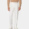 Suitsupply Pantalons*Pantalon Wide Leg Tapered blanc cassé