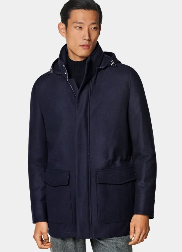 Suitsupply Vestes Décontractées Et Blousons*Parka rembourrée bleu marine