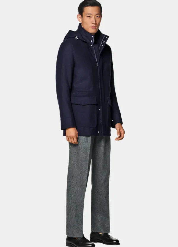 Suitsupply Vestes Décontractées Et Blousons*Parka rembourrée bleu marine