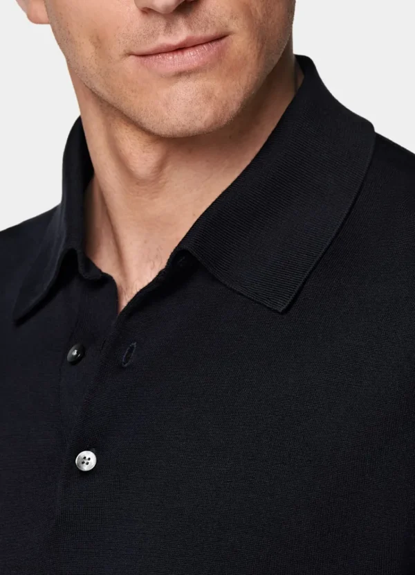 Suitsupply Polos | Polos*Polo bleu marine