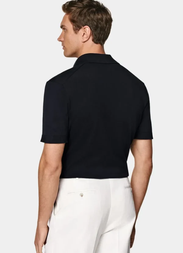 Suitsupply Polos | Polos*Polo bleu marine