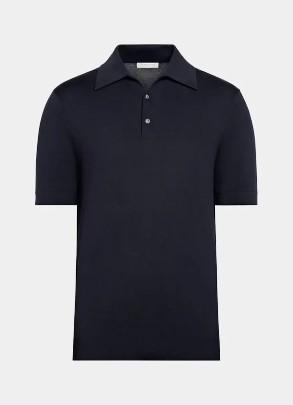 Suitsupply Polos | Polos*Polo bleu marine