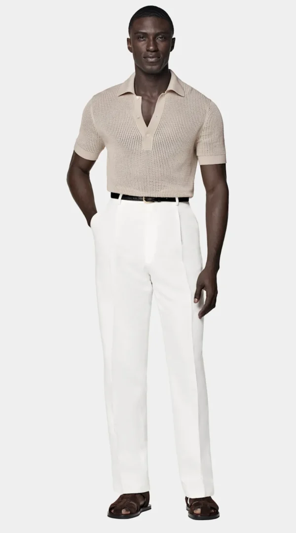 Suitsupply Polos | Polos*Polo en crochet sable