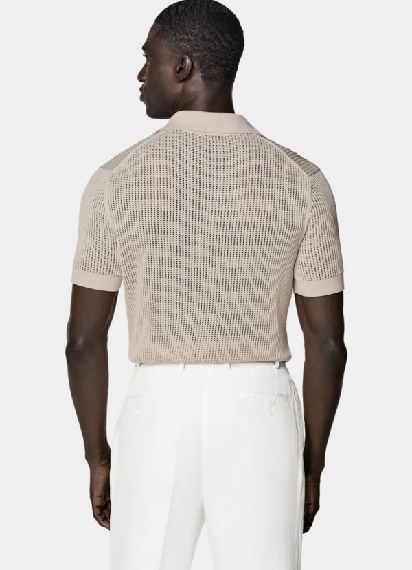 Suitsupply Polos | Polos*Polo en crochet sable