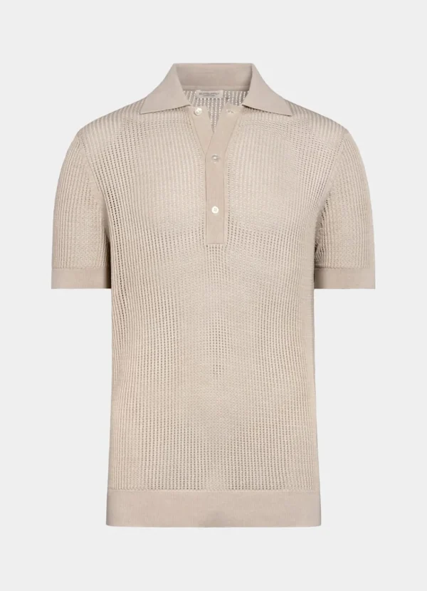 Suitsupply Polos | Polos*Polo en crochet sable