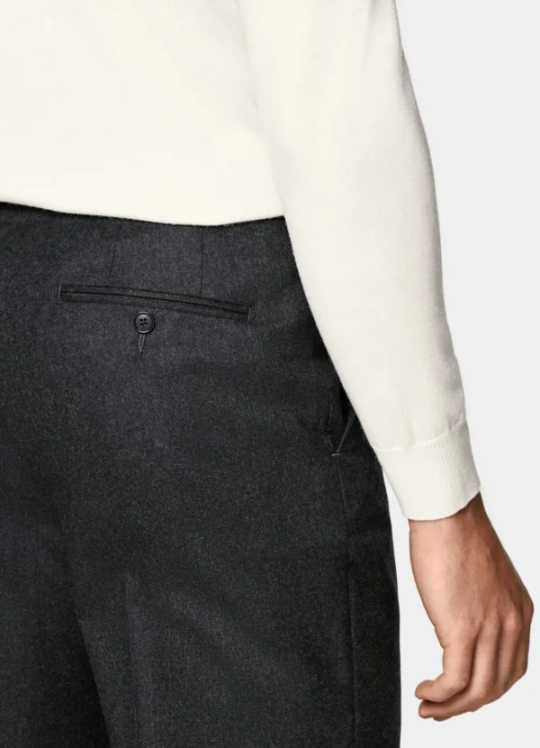 Suitsupply Polos | Polos*Polo manches longues Merino blanc cassé