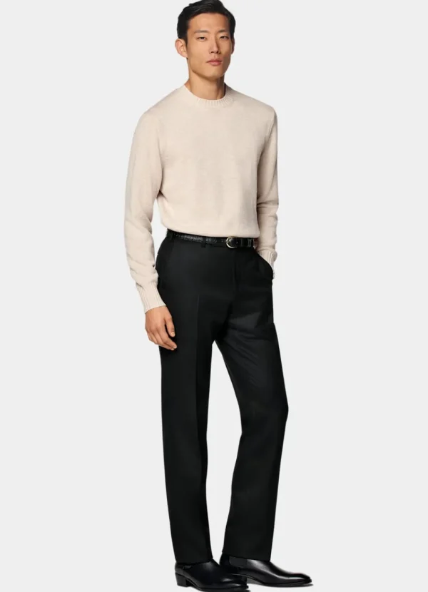 Suitsupply Pulls Col Rond Et Col V*Pull col rond sable